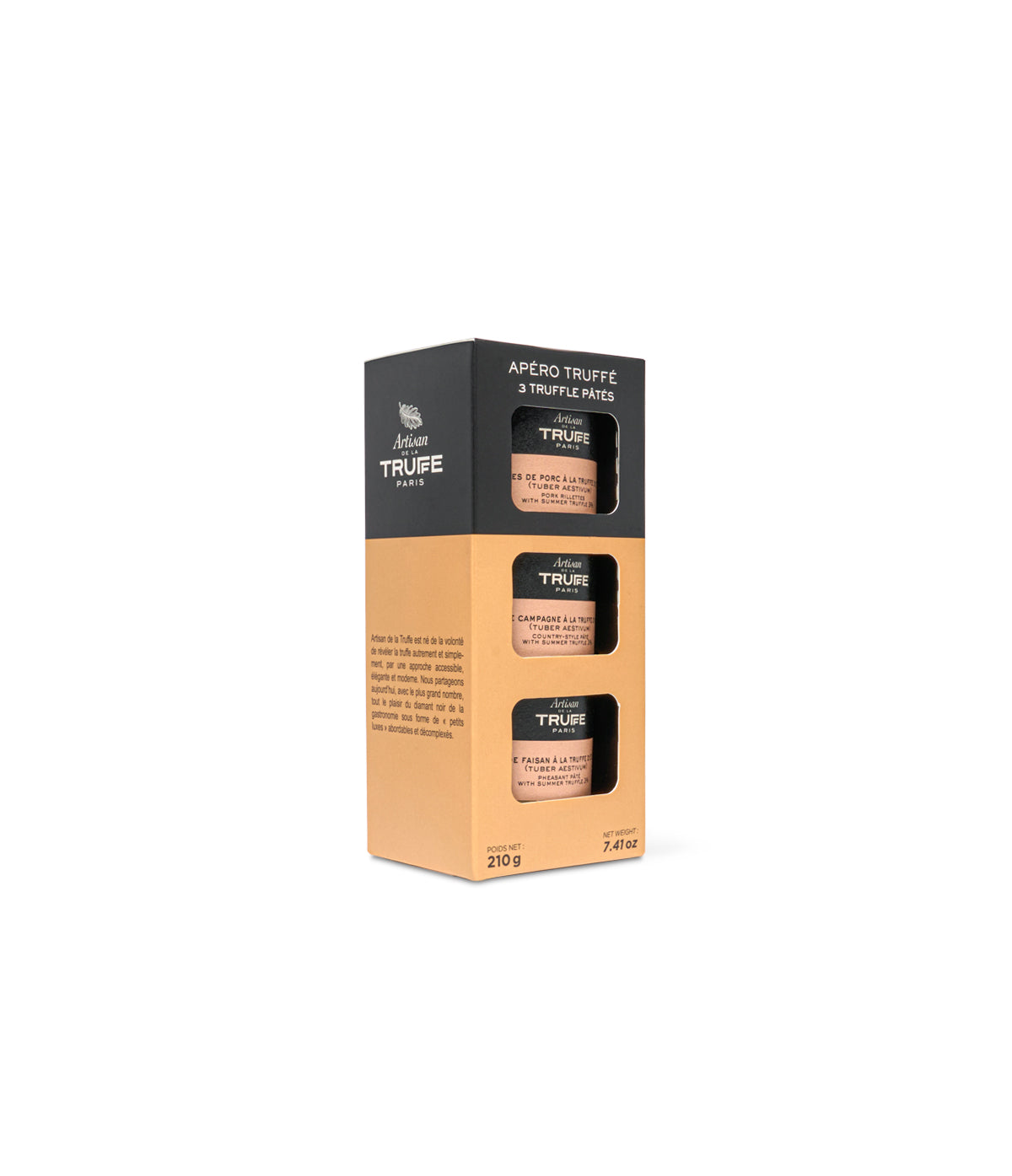 apéro truffé trio pâtés rillettes apéritif