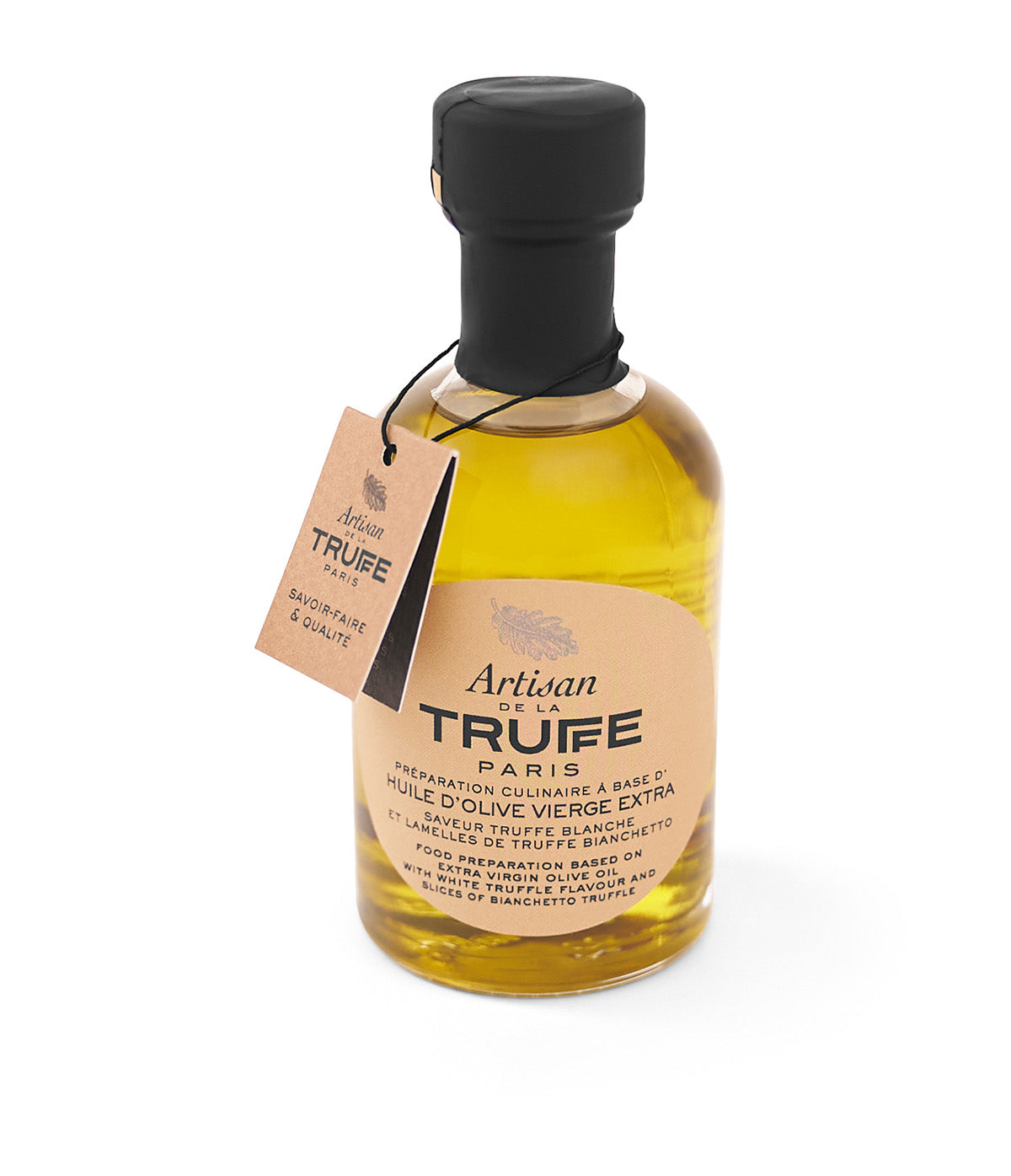 Huile d'olive vierge extra saveur truffe blanche