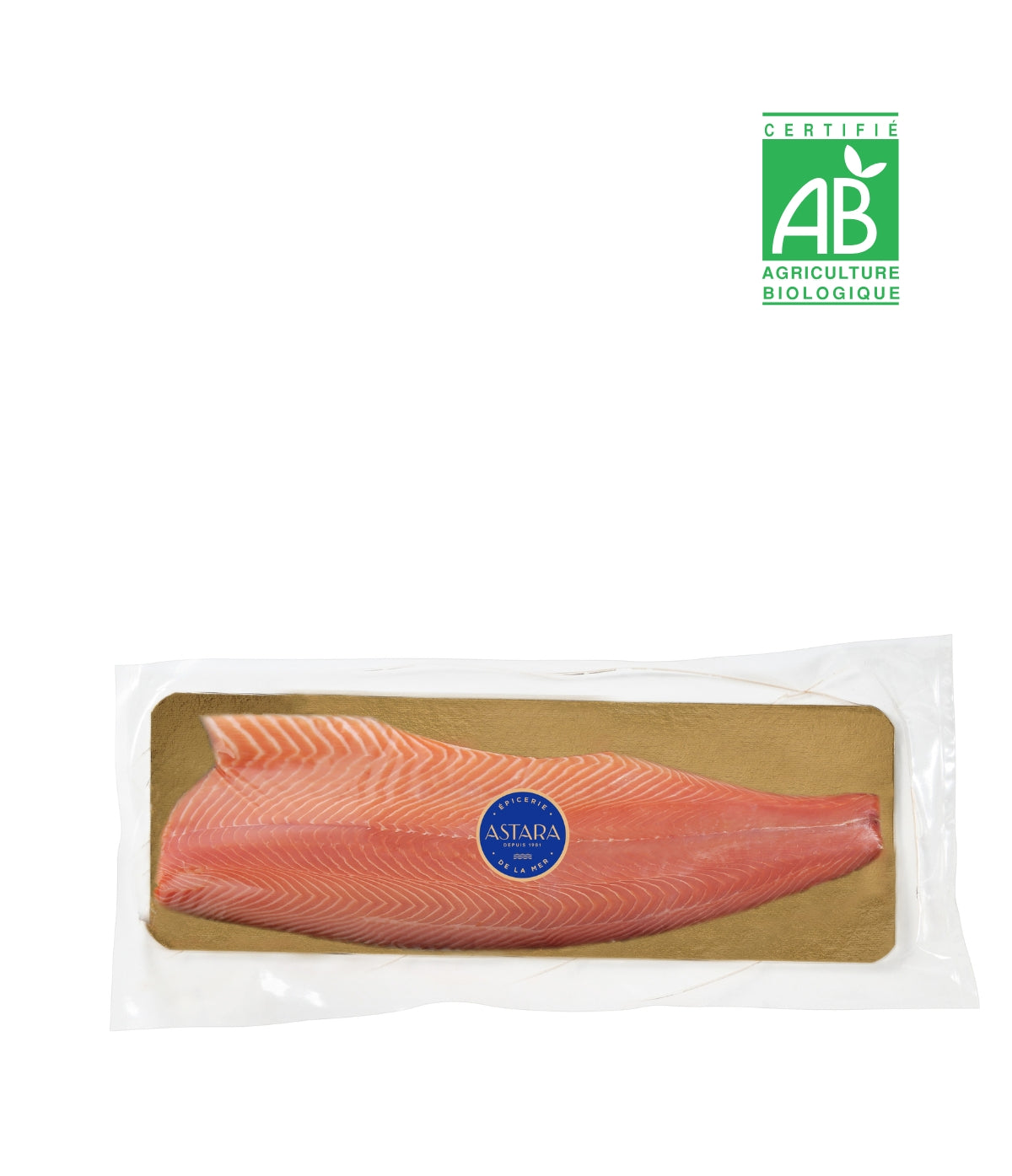 Saumon Fumé Entier BIO Norvégien 1 Kg - Tranché à la main